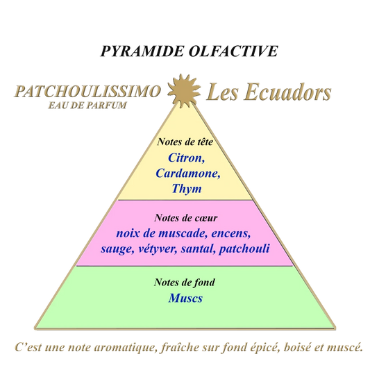 Les Ecuadors Patchoulissimo geurpramide Studio Aromatic