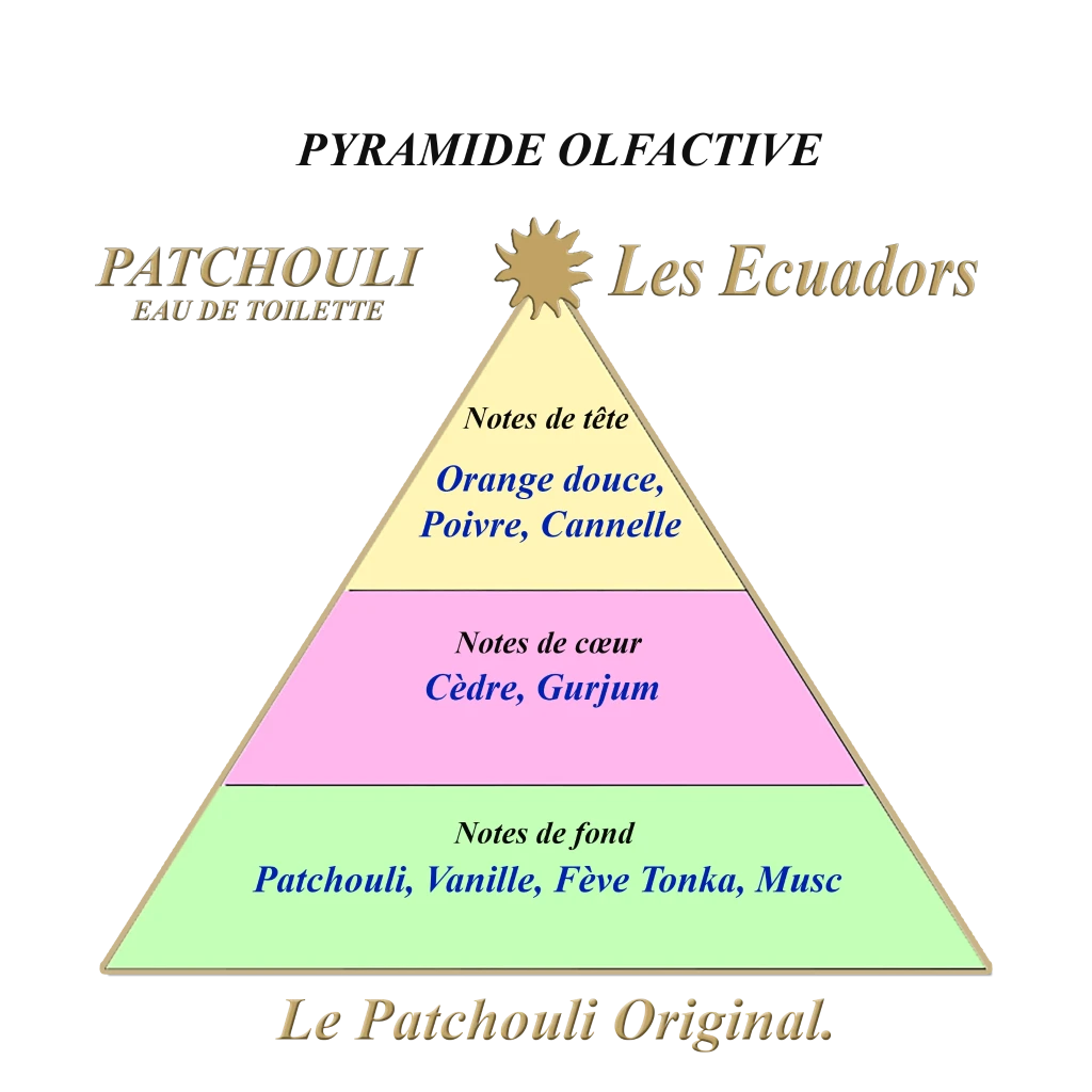 Les Ecuadors Patchouli geurpyramide Studio Aromatic