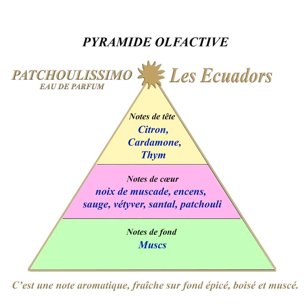 Les Ecuadors Patchoulissimo geurpramide Studio Aromatic