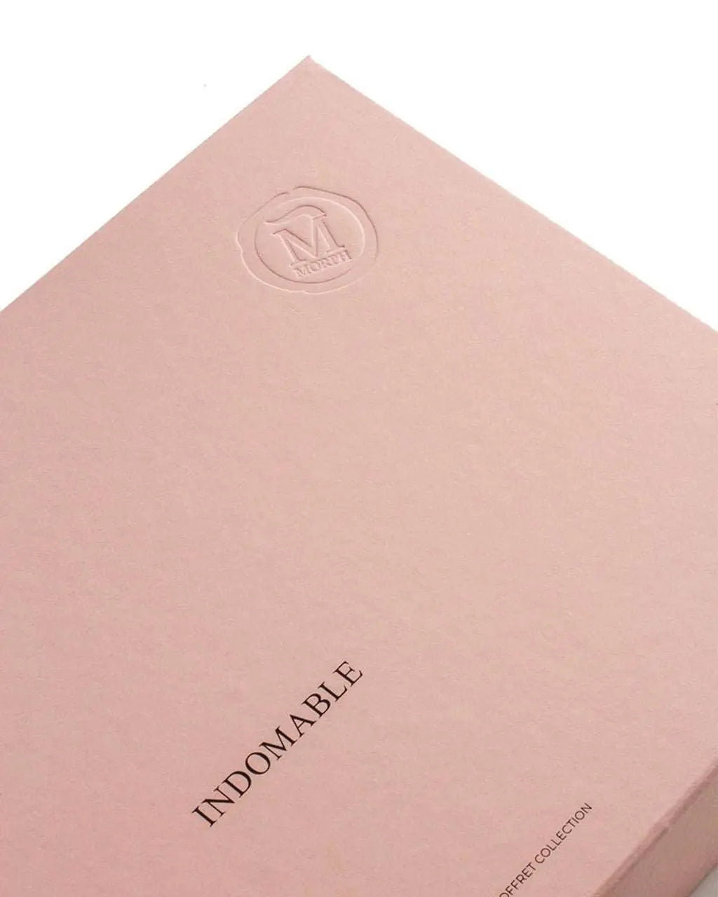 Box Morph Indomable + Body Cream doos detail